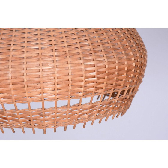 Image 1 of Vintage walnoten Art Deco vloerlamp door J. Halabala voor UP Závody, Tsjechië 1930