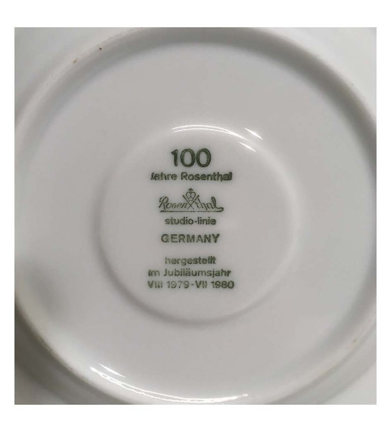 Image 1 of Rosenthal Suomi Wit Servies, 12 Persoons, Design Timo Saperneva