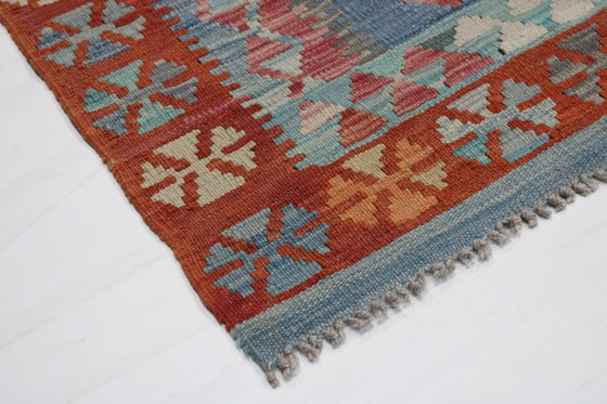 Image 1 of Originele oude stijl Kelim Afghan 207 X 157 Cm Top staat