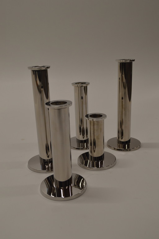 Candle Holder (5 Verschillende Hoogtes) Steel