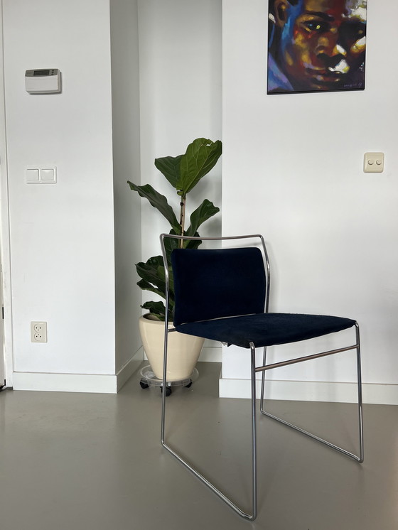 Image 1 of 6x Cassina Kazuhide Takahama Eetkamerstoelen opknapper