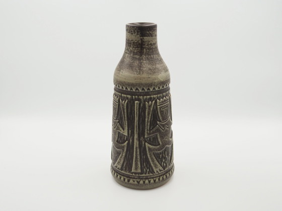 Image 1 of Keramische vaas, Deens ontwerp, 1960S, vervaardigd door Johgus Bornholm Keramik