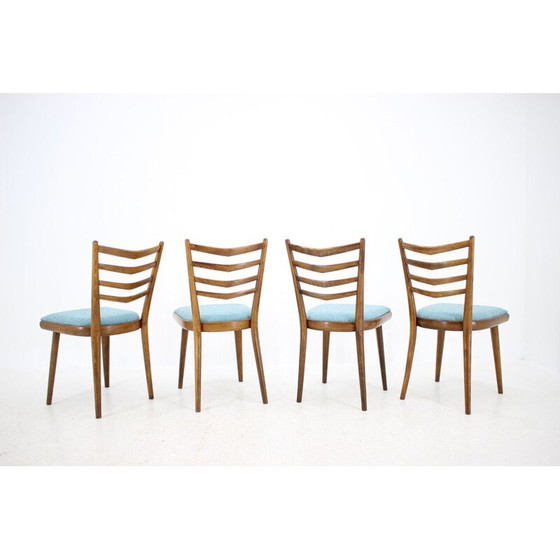 Image 1 of Set van 4 vintage stoelen, Tsjecho-Slowakije 1960