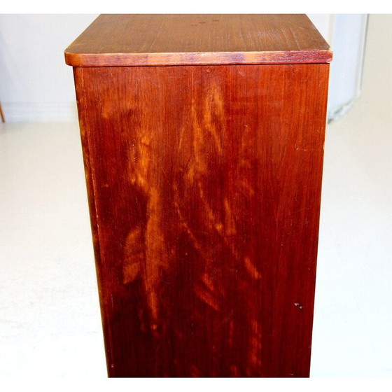 Image 1 of Scandinavische vintage teakhouten ladekast, 1950