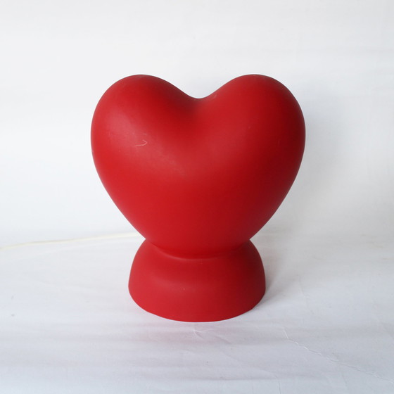 Image 1 of Vintage hartvormige lamp