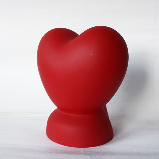 Image 1 of Vintage hartvormige lamp