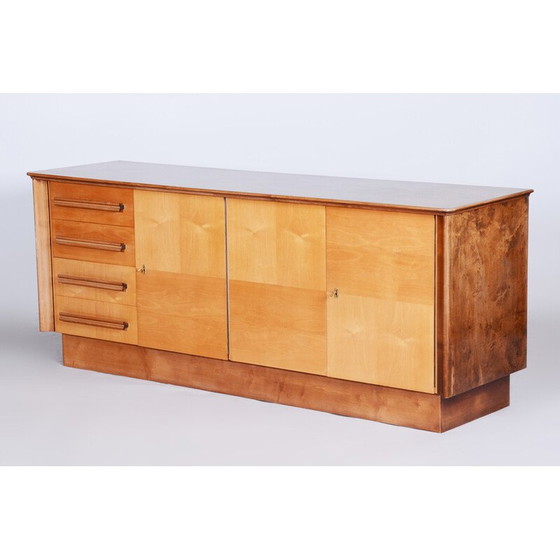 Image 1 of Vintage esdoorn dressoir, Tsjecho-Slowakije 1950