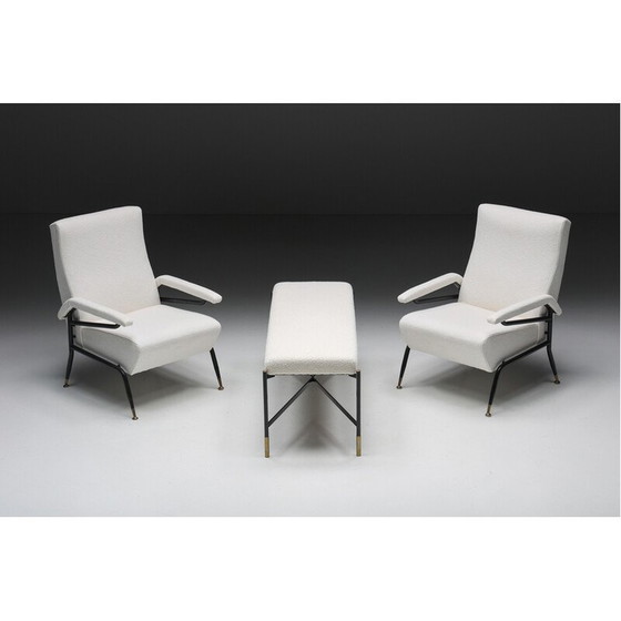 Image 1 of Vintage metalen fauteuil, 1970