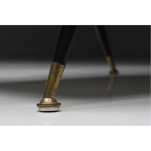 Vintage metalen fauteuil, 1970