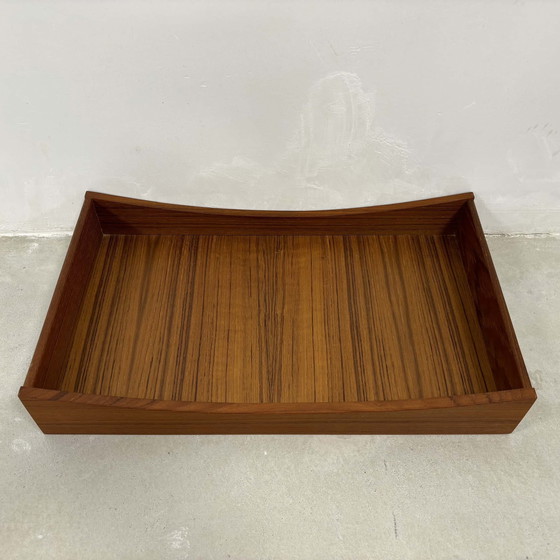 Image 1 of Vintage dienblad teak