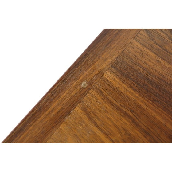 Image 1 of Vintage rozenhouten bijzettafel, Zweden 1960