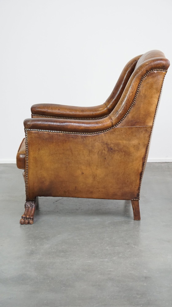 Image 1 of Schapenleren Fauteuil 