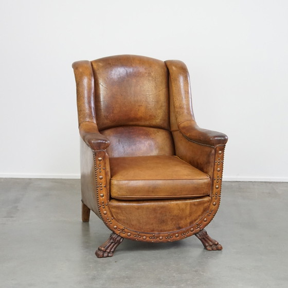 Image 1 of Schapenleren Fauteuil 