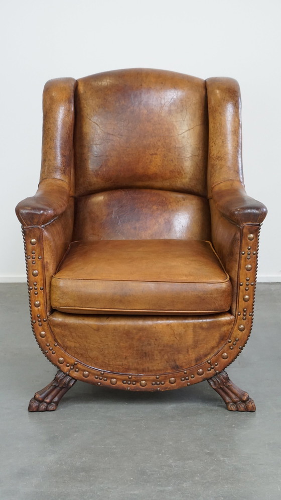 Image 1 of Schapenleren Fauteuil 