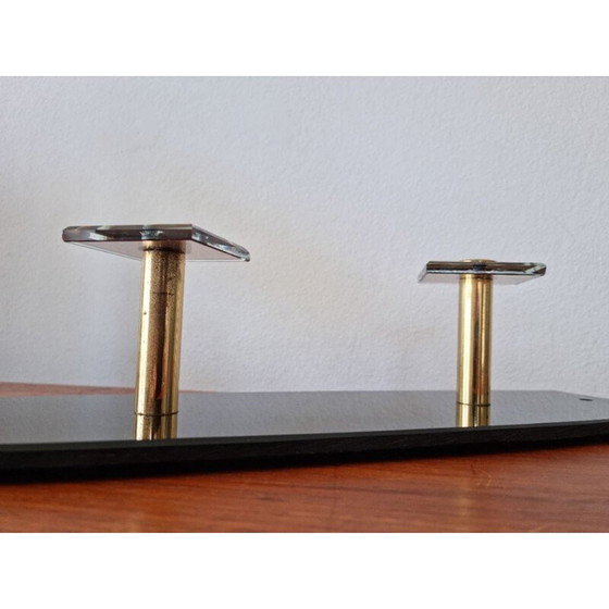 Image 1 of Vintage wandkapstok met haken, Italië 1960