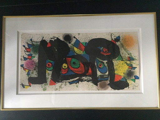 Ik kijk naar litho's 3 als set – Joan Miro, lithos zeefdrukken, Abstract (photo 2 of 6)