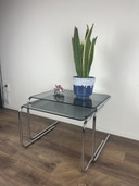 2x Vintage Space age Nesting table