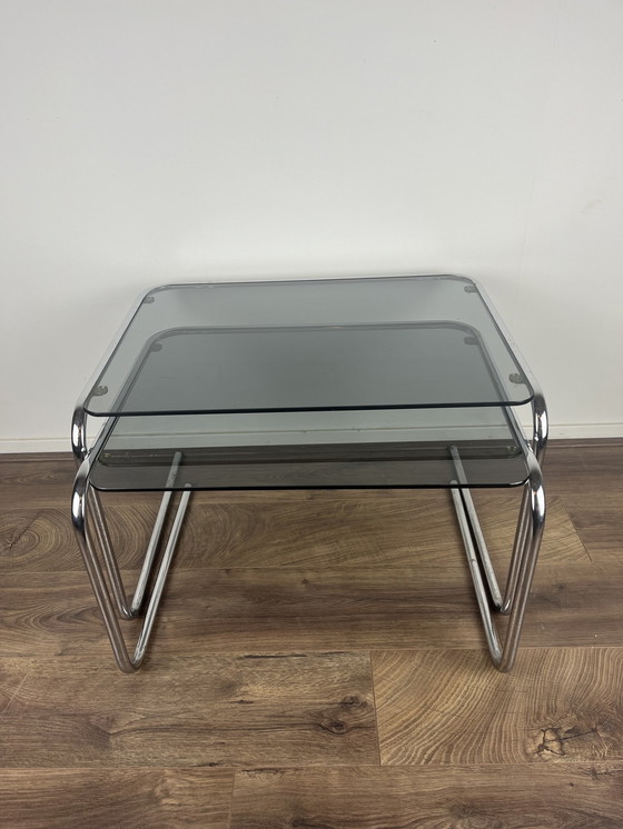 Image 1 of 2x Vintage Space age Nesting table