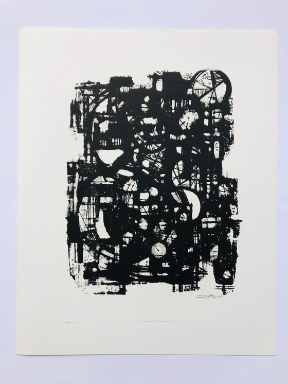 Image 1 of Wim Motz - Lithografie 1958