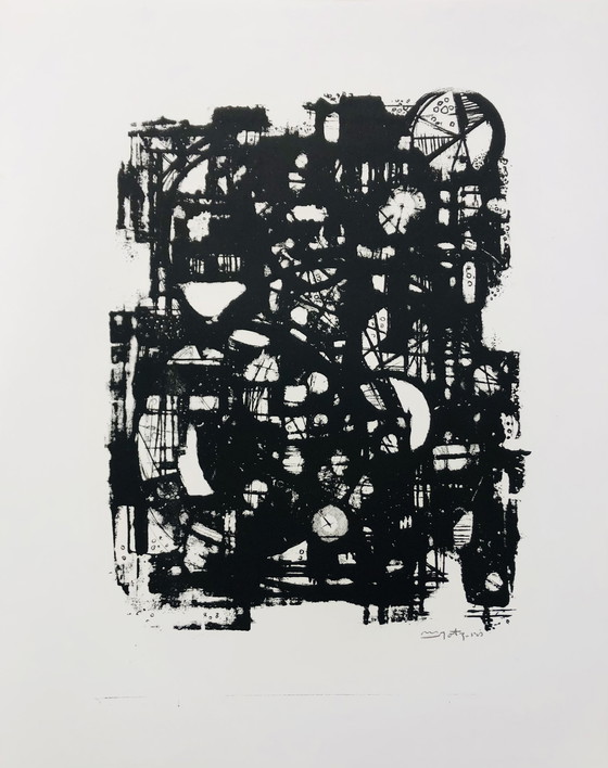 Image 1 of Wim Motz - Lithografie 1958