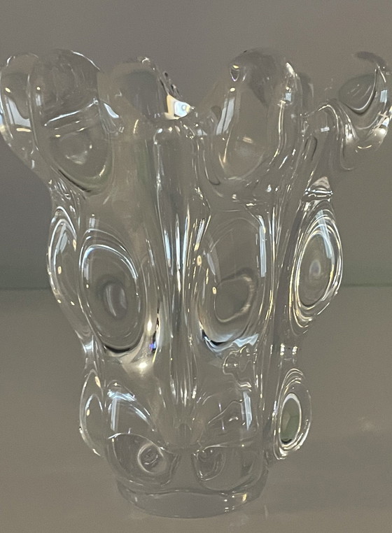 Image 1 of Art Vannes Crystal Vintage Vaas