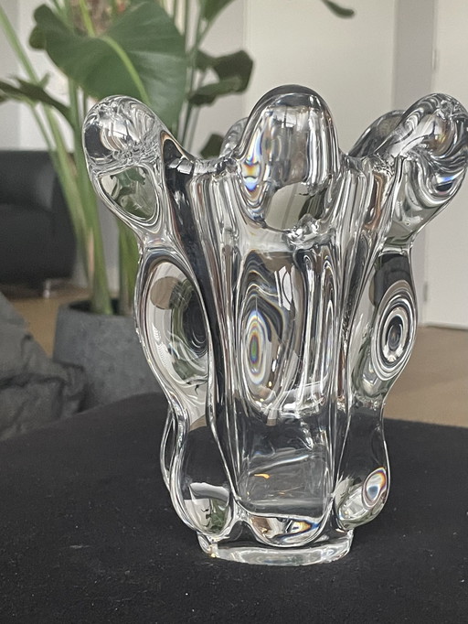 Art Vannes Crystal Vintage Vaas