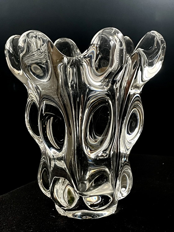 Image 1 of Art Vannes Crystal Vintage Vaas