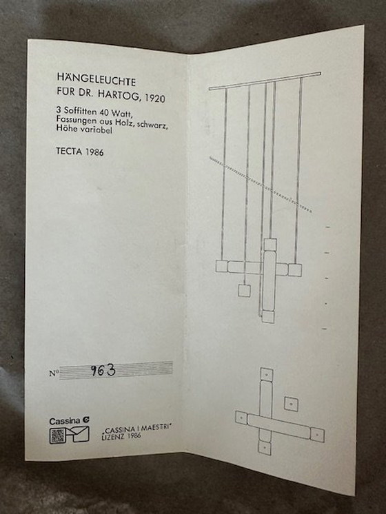 Image 1 of Gerrit Rietveld L40 Plafondlamp