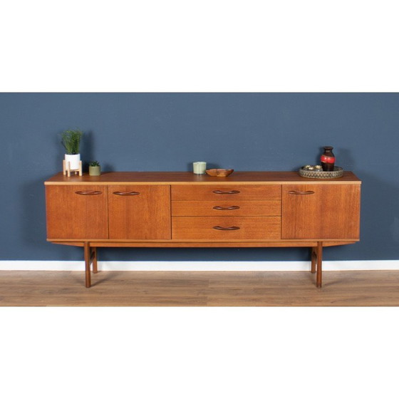 Image 1 of Vintage teakhouten dressoir van Avalon, 1960