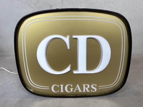 Image 1 of Vintage Lichtreclame Jaren 50 - Cd Cigars