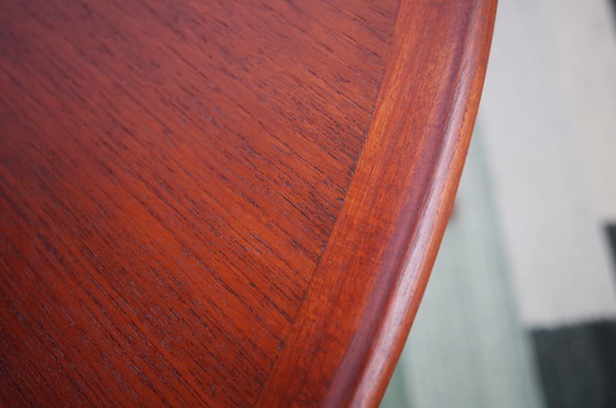 Image 1 of Deense teak salontafel Bc Møbler rond