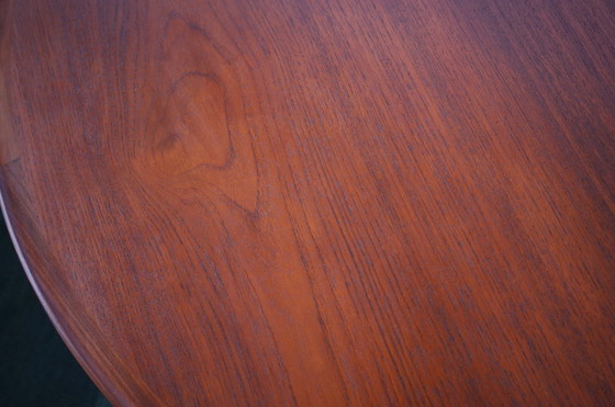 Image 1 of Deense teak salontafel Bc Møbler rond