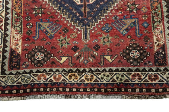 Image 1 of Handgeknoopt Shiraz Nomaden Vloerkleed - 175 X 118 Cm - Traditie en Authenticiteit