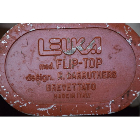 Image 1 of Vintage Flip Top Leuka armatuur door R. Carruthers 1970