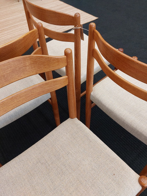 Image 1 of Vintage Eetkamerstoelen 70S- 4 Stuks 