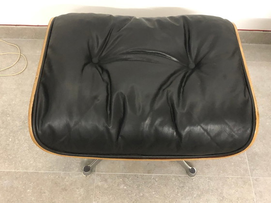 Image 1 of 1970S Icf Loungestoel met Ottoman - Model 670 & 671 - Charles & Ray Eames