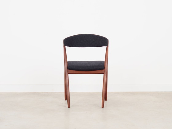 Image 1 of Set van vier teakhouten stoelen, Deens ontwerp, 1970S, Ontwerper: Kai Kristiansen