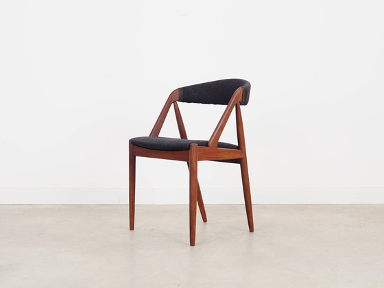 Image 1 of Set van vier teakhouten stoelen, Deens ontwerp, 1970S, Ontwerper: Kai Kristiansen