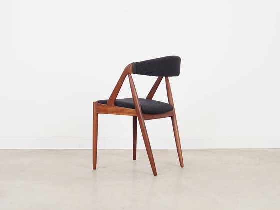 Image 1 of Set van vier teakhouten stoelen, Deens ontwerp, 1970S, Ontwerper: Kai Kristiansen