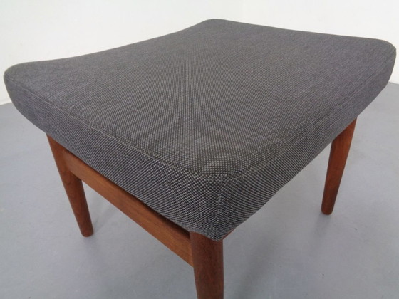 Image 1 of Danish Teak FD-164 Ottoman by Arne Vodder for France & Søn, 1960s