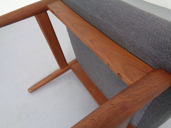 Image 1 of Danish Teak FD-164 Ottoman by Arne Vodder for France & Søn, 1960s