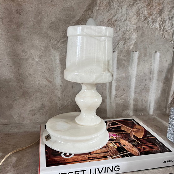 Image 1 of Vintage alabaster Lampje