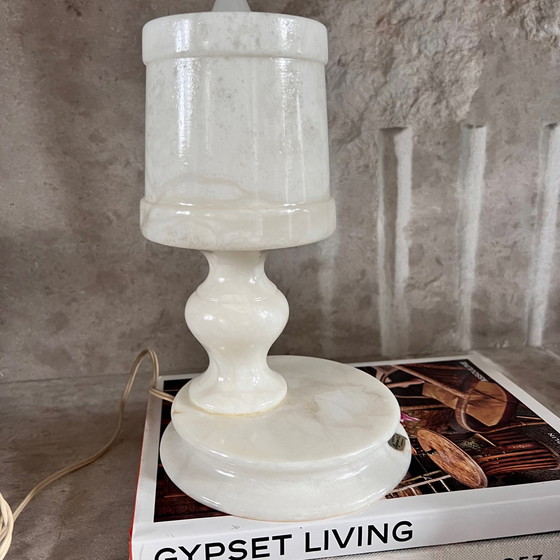 Image 1 of Vintage alabaster Lampje