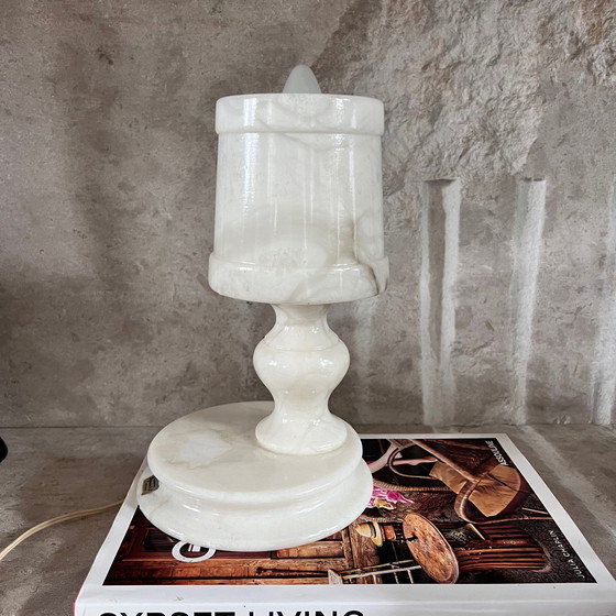 Image 1 of Vintage alabaster Lampje