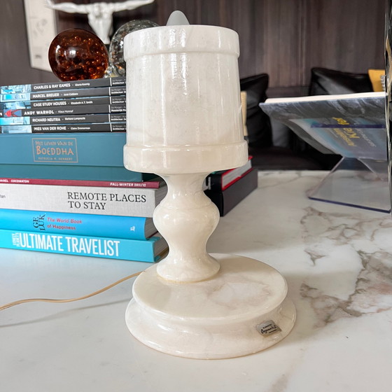Image 1 of Vintage alabaster Lampje