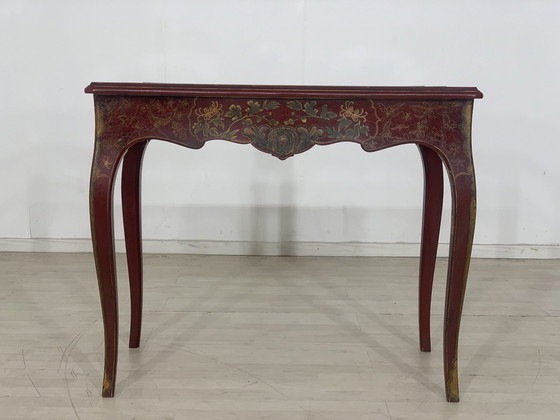 Image 1 of antiek louis xv bureau vintage bureau rond 1880