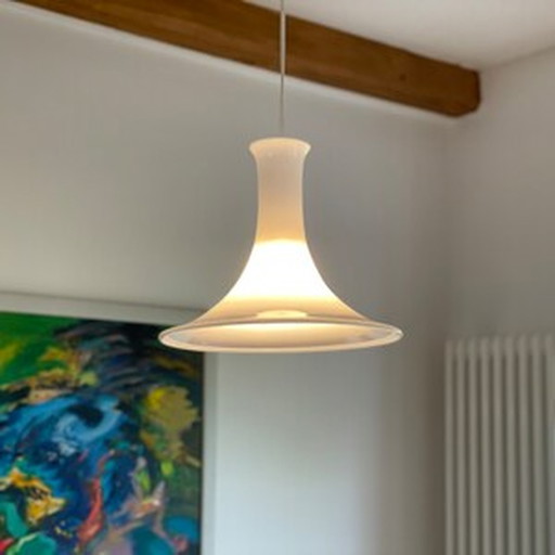 60s Holmegaard Opaal Glazen Hanglamp