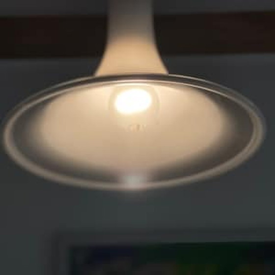 Image 1 of 60s Holmegaard Opaal Glazen Hanglamp