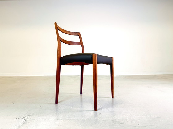 Image 1 of Set van 4 stoelen Mid Century Johannes Andersen Anna Uldum Møbelfabrik Teakhout