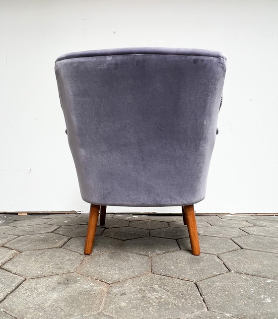 Image 1 of Deense designfauteuil van Kurt Olsen, 1950's